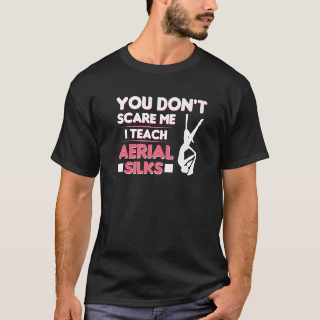 T-shirt Danseur Aérien Aérien Soies Aériennes (Devant)