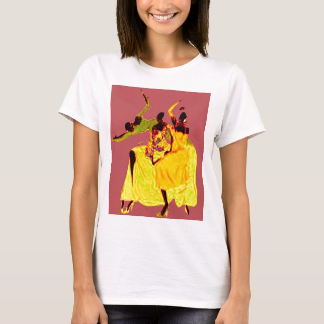 T-SHIRT DANSEUR AFRO (Devant)