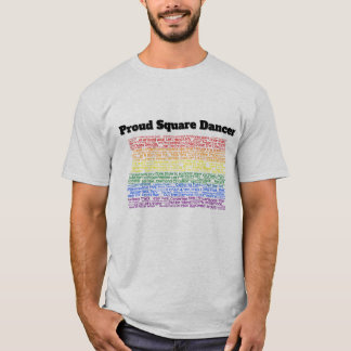 T-shirt Danseur carré fier
