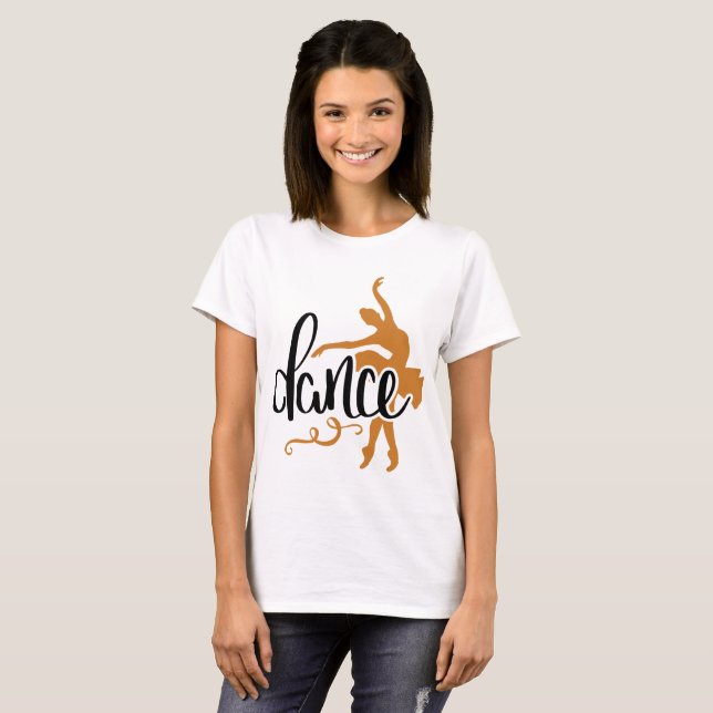 T-shirt Danseur de ballet (Devant entier)