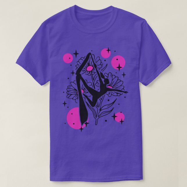 T-shirt Danseur de soie aérienne (Design devant)