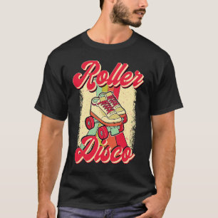 T-shirt Danseur de T Party Roller Disco Patinoire 80's