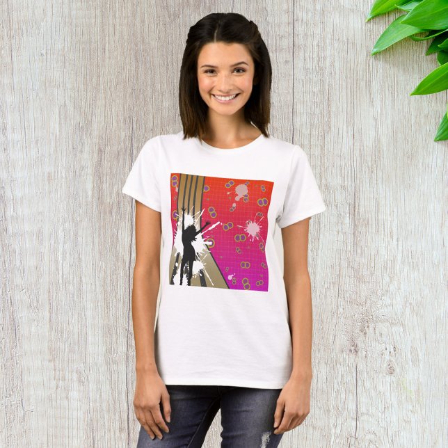 T-shirt Danseur Et Guitare (Créateur téléchargé)