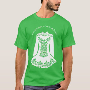 T-shirt Danseur irlandais habiller message personnalisé d