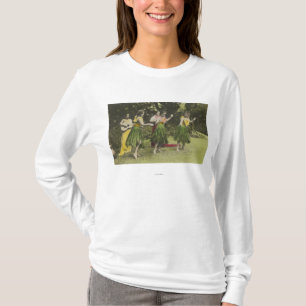 T-shirt Danseurs de HawaiiHula dans ColorHawaii
