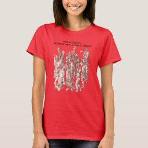 T-shirt Danseurs de Morris Buveurs avec un problème de dan