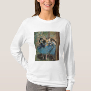 T-shirt Danseurs d'Edgar Degas dans le bleu, 1890