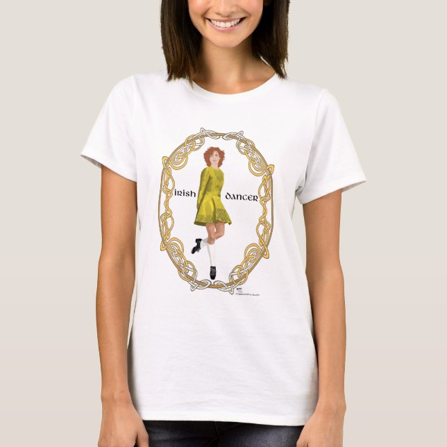 T-shirt Danseurs irlandais à pas rythmés (Devant)