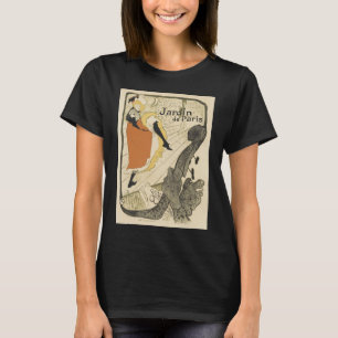 T-shirt Danseuse Art Nouveau Jane Avril, Toulouse Lautrec