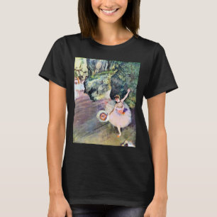 T-shirt Danseuse avec un bouquet de fleurs par Edgar Degas