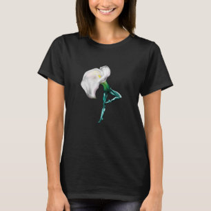 T-shirt danseuse de ballet Ballerina Calla Lily