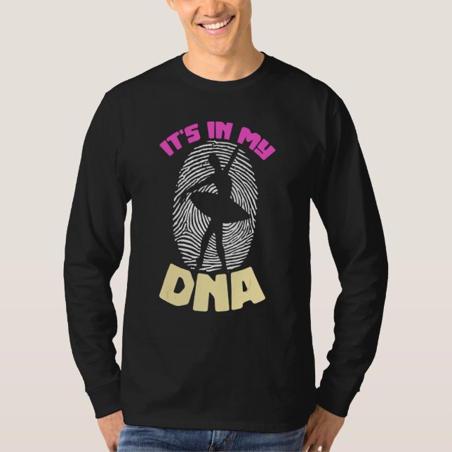 T-shirt Danseuse de Ballet Ballerine Amusement (Devant)