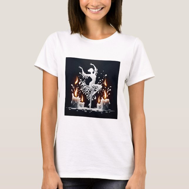T-shirt Danseuse de flamenco (Devant)