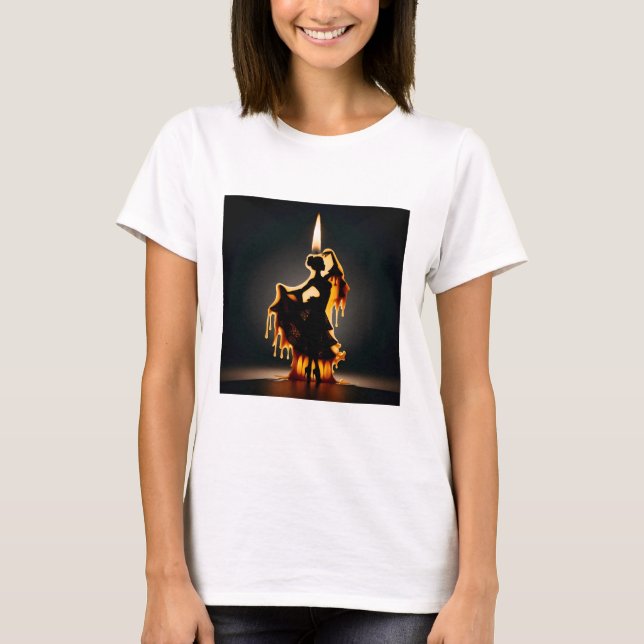 T-shirt Danseuse de flamenco (Devant)