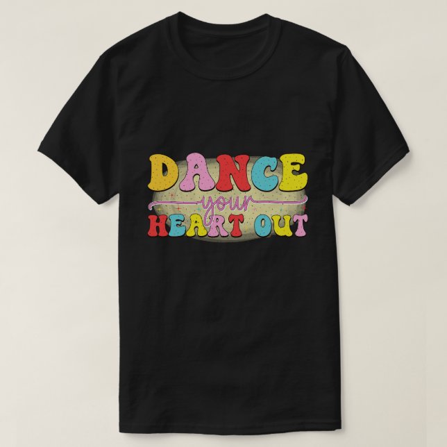 T-shirt Danseuse rétro 17 (Design devant)