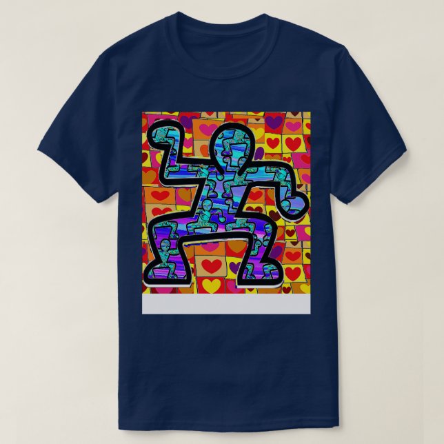 T-shirt danseuse valentine (Design devant)