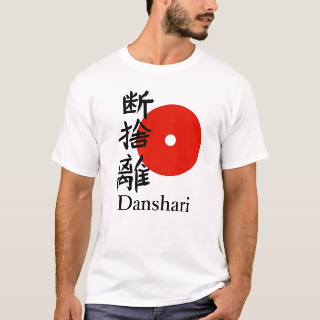 T-shirt Danshari – The Art of Letting Go (Devant)