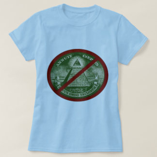 T-shirt d'ANTI-ILLUMINATI pour des femmes