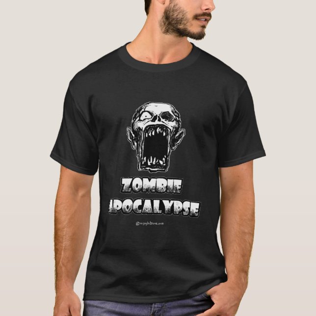 T-SHIRT D'APOCALYPSE DE ZOMBI (Devant)