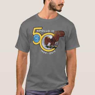 T-shirt d'Apollo 50 des hommes de Hipsters® de