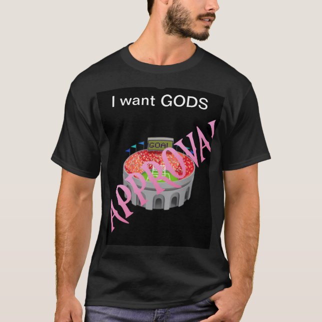 T-shirt d'approbation de Dieu (Devant)