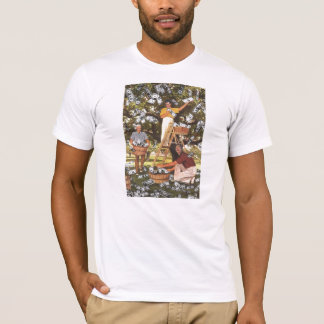 T-shirt d'arbre d'argent