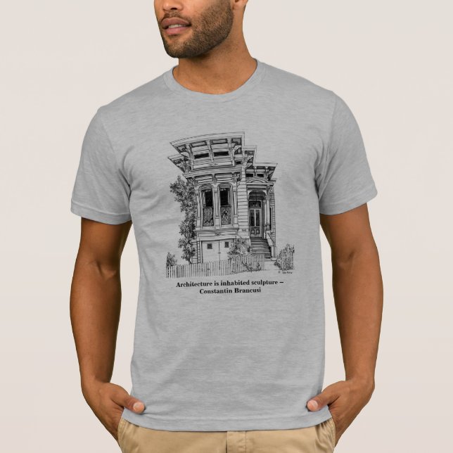 T-shirt d'architecture (Devant)