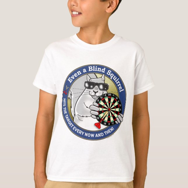 T-shirt Dards aveugles d'écureuil (Devant)
