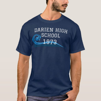 T-shirt Darien Connecticut 50ème Réunion du lycée