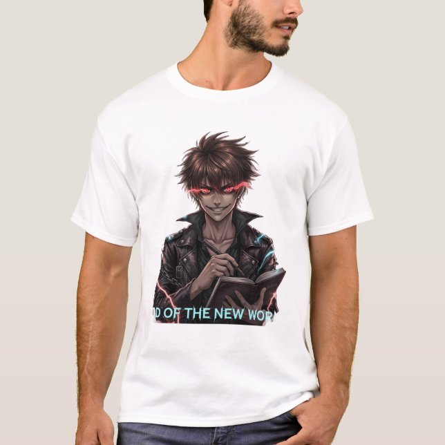T-shirt “Dark Aesthetic Anime Art Tree” (Devant)