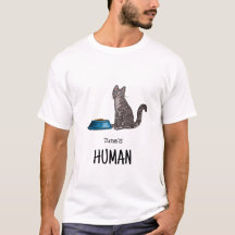 Dark Gray Tabby Cat Shirt