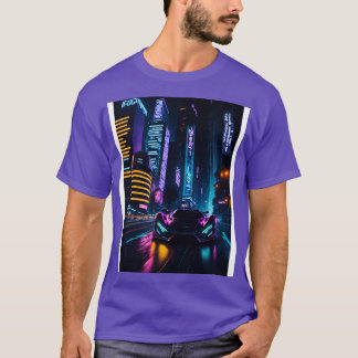 T-shirt Dark Neon City Sports 11