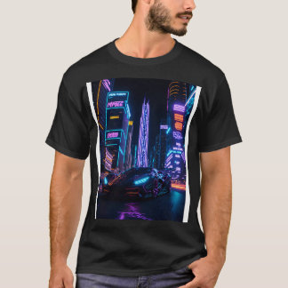 T-shirt Dark Neon City Sports 14
