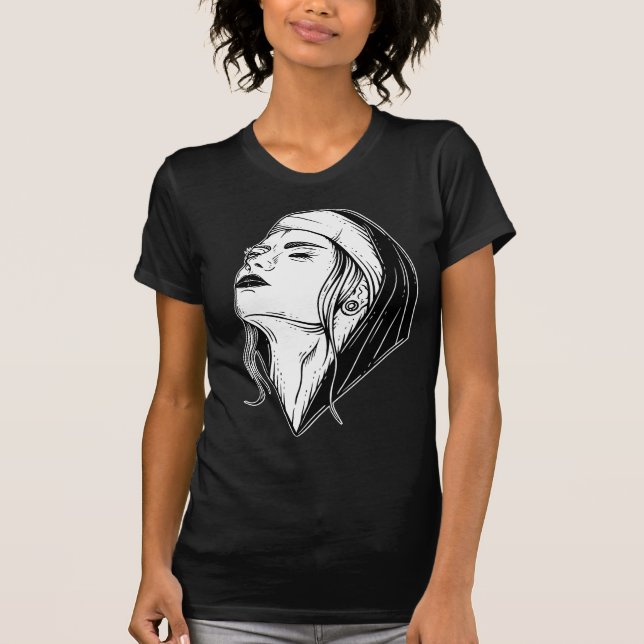 T-shirt Dark Nun Collection 9 (Devant)