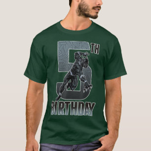 T-shirt Dark Panther 5e anniversaire pour les fans