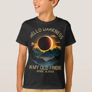 T-shirt Darkness My Old Friend Solar Eclipse Avril 0819