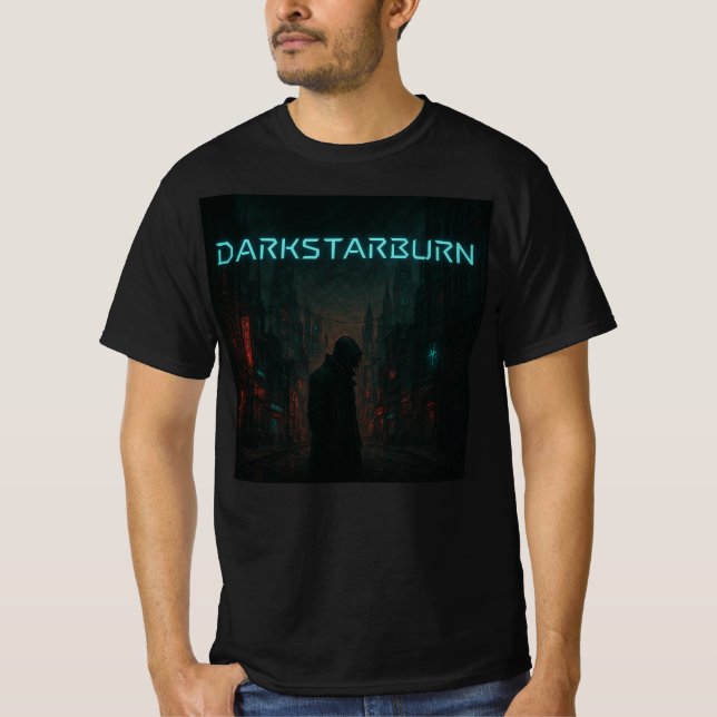 T-shirt DarkStarBurn Cyber mec (Devant)