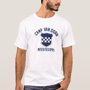 T-shirt d'armée de 2ÈME GUERRE MONDIALE de Camp