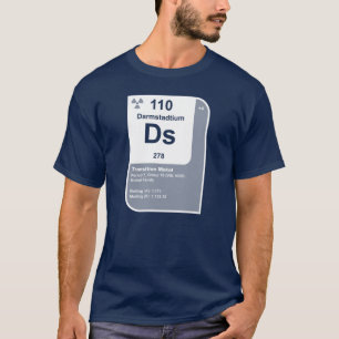 T-shirt Darmstadtium (Ds)