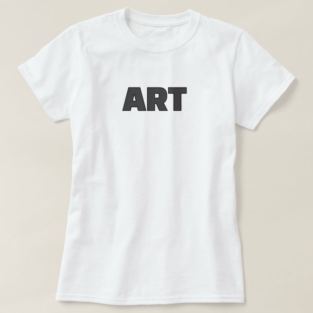 T-Shirt d'art (Design devant)