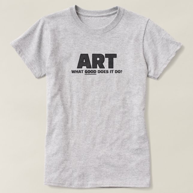 T-Shirt d'art (Design devant)