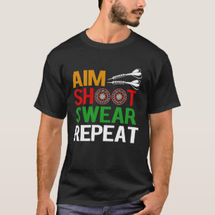 T-shirt Dart Aim Chandail de tir