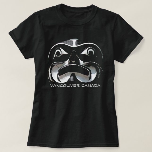 T-Shirt d'art autochtone Vancouver Organic Custom  (Design devant)
