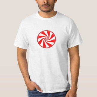 T-shirt d'art de bruit de menthe poivrée