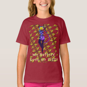 T-shirt d'art de Pizza Robot