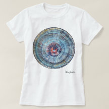 T-shirt d'art de rotation de rue