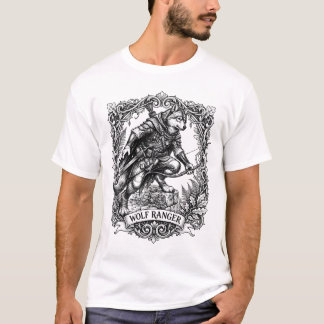 T-shirt d'art de tatouage au pointillisme Archer R