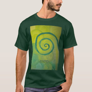 T-shirt d'art d'esprit de "énergie"