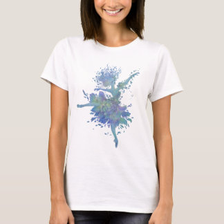 T-shirt d'art d'imaginaire - ballerine de l'aurore