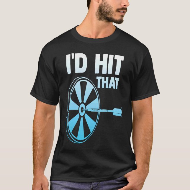 T-shirt Dart Lovers Dart Love Jouer Dart Club Vêtements (Devant)